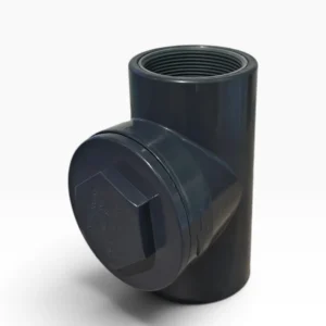 Clapet anti-retour à battant en PVC
