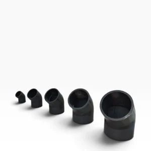 Coudes d’évacuation PVC à 45°